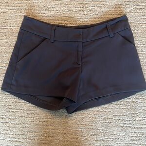 DREW, grey polyester shorts. Like new! Only worn a few times.